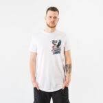 White Printed T-Shirt - Rise Above All